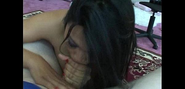  Gorgeous Asian Slut Doing A Handjob POV